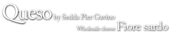 Queso di Sedda Pier Gavino. Commercio all'ingrosso di formaggio Fiore Sardo